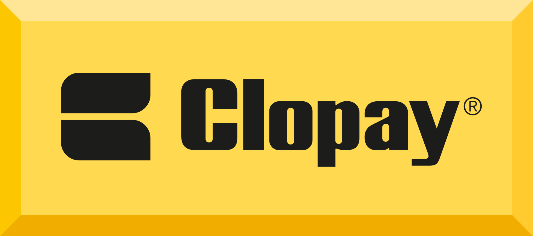 Clopay garage door brand logo