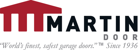 Martin Garage Doors garage door brand logo