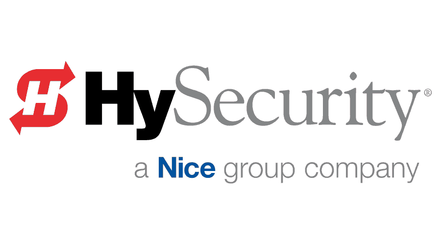 HySecurity garage door brand logo